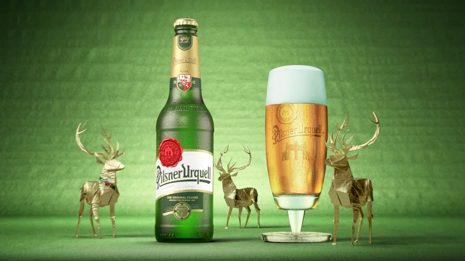 Deer nature, Pilsner Urquell knows a small detail can change everything.